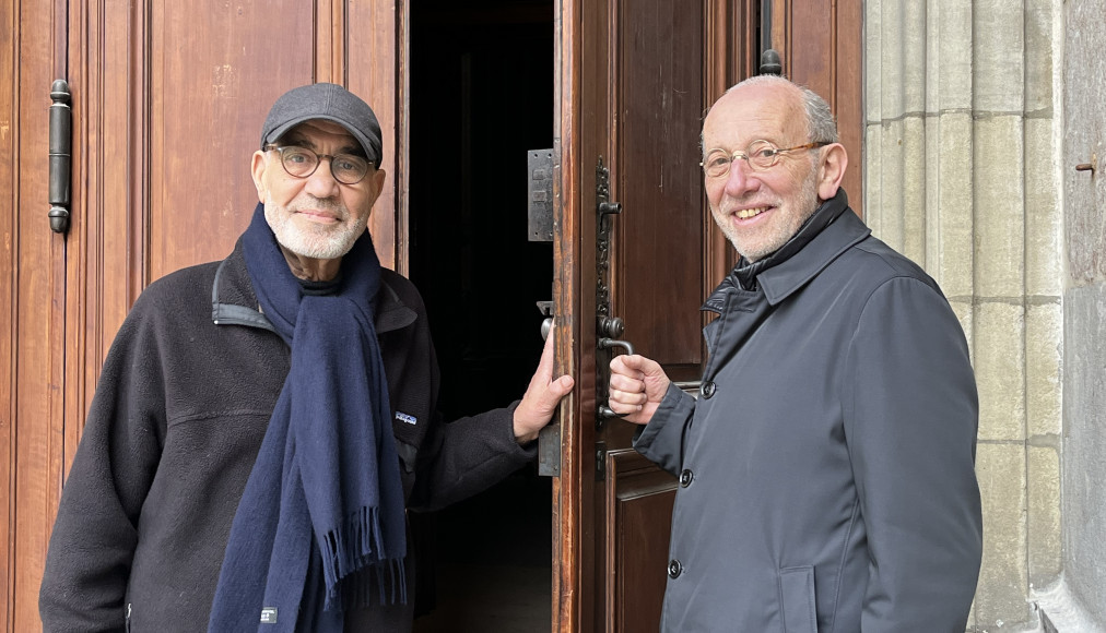 Hafid Ouardiri et François Garaï Hafid Ouardiri et François Garaï / ©Gabrielle Desarzens