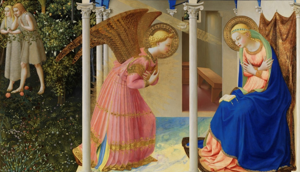 Fra Angelico, «L’Annonciation» (musée du Prado, Madrid). Fra Angelico, «L’Annonciation» (musée du Prado, Madrid). / © Marcos Amigo, CC BY-SA 4.0, via Wikimedia Commons