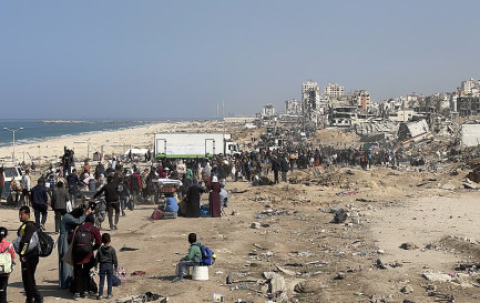 Des Palestiniens expulsés. / ©Jaber Jehad Badwan, CC BY-SA 4.0 Wikimedia Commons
