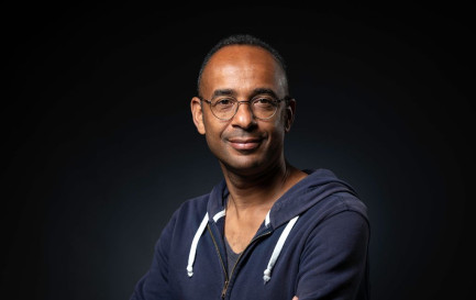 Didier Nkebereza, directeur du centre culturel des Terreaux / Photo: Xavier Voirol 