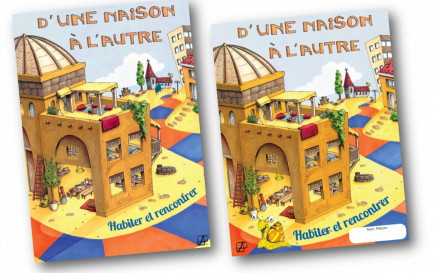 D&#039;une maison à l&#039;autre - protestant-edition.ch / Illustrations Aurélie Pasquier-Puidoux © 2022 OPEC