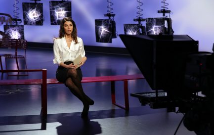 Lynn Levi, présentatrice de l&#039;émission tv Faut pas croire / © Bernard Hallet